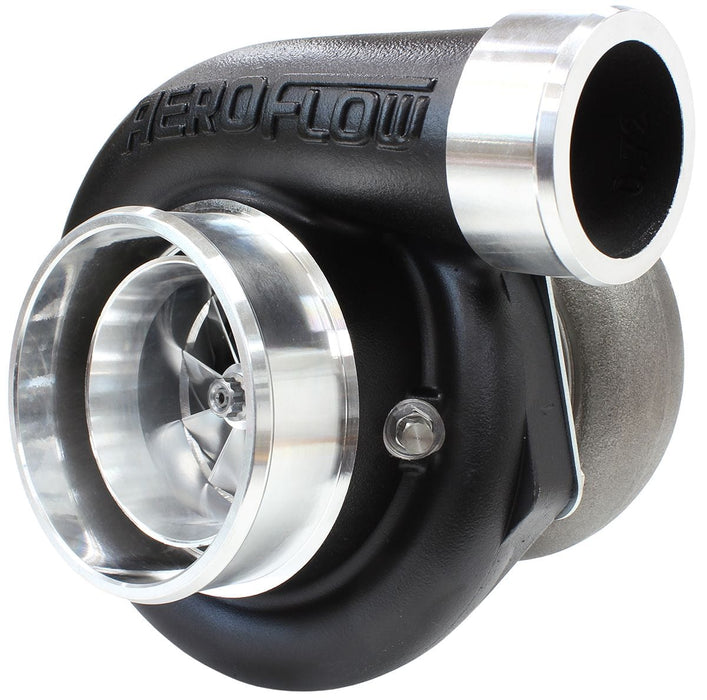 Aeroflow Performance External Wastegate, V-Band Inlet & Exhaust Flanges BOOSTED 6762 V-Band .83 Turbocharger 950HP, Hi Temp Black Finish AF8005-3025BLK Autofit