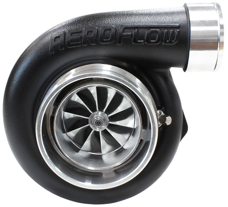 Aeroflow Performance External Wastegate, V-Band Inlet & Exhaust Flanges BOOSTED 6762 V-Band .83 Turbocharger 950HP, Hi Temp Black Finish AF8005-3025BLK Autofit