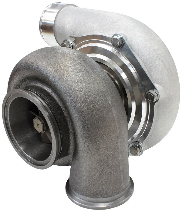 Aeroflow Performance External Wastegate, V-Band Inlet & Exhaust Flanges BOOSTED 6762 V-Band .83 Turbocharger 950HP, Natural Cast Finish AF8005-3025 Autofit