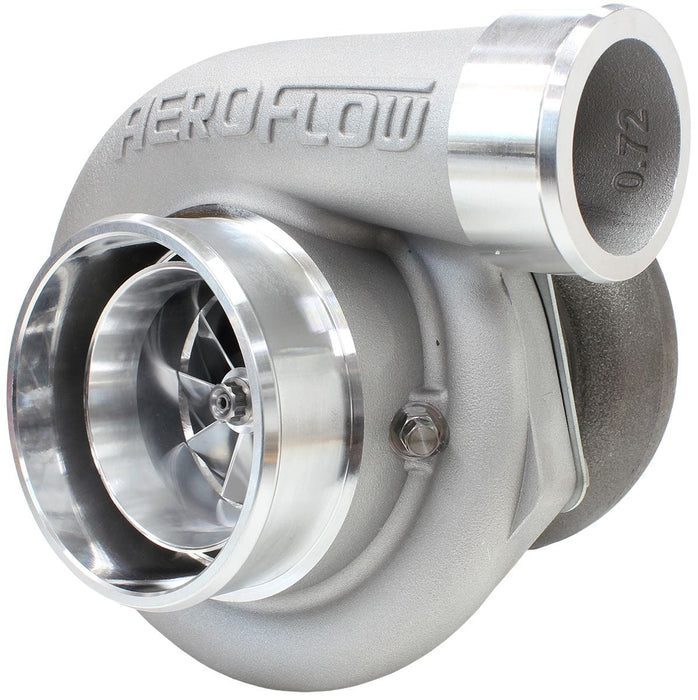 Aeroflow Performance External Wastegate, V-Band Inlet & Exhaust Flanges BOOSTED 6762 V-Band .83 Turbocharger 950HP, Natural Cast Finish AF8005-3025 Autofit