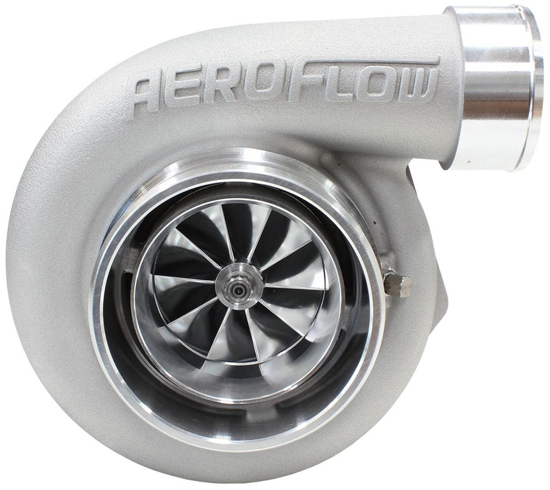 Aeroflow Performance External Wastegate, V-Band Inlet & Exhaust Flanges BOOSTED 6762 V-Band .83 Turbocharger 950HP, Natural Cast Finish AF8005-3025 Autofit