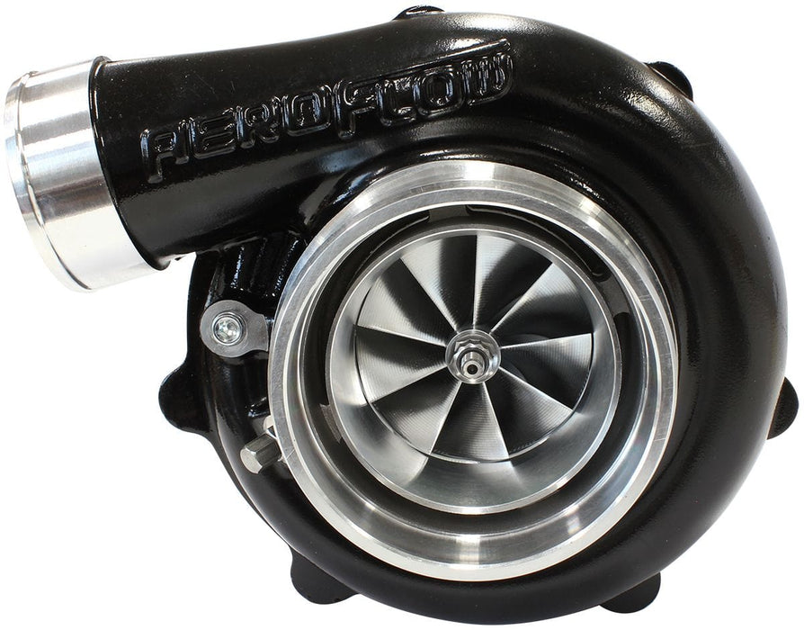 Aeroflow Performance External Wastegate, V-Band Inlet & Exhaust Flanges BOOSTED 6862 1.01 Reverse Rotation Turbocharger 1050HP, Hi Temp Black Finish AF8 Autofit
