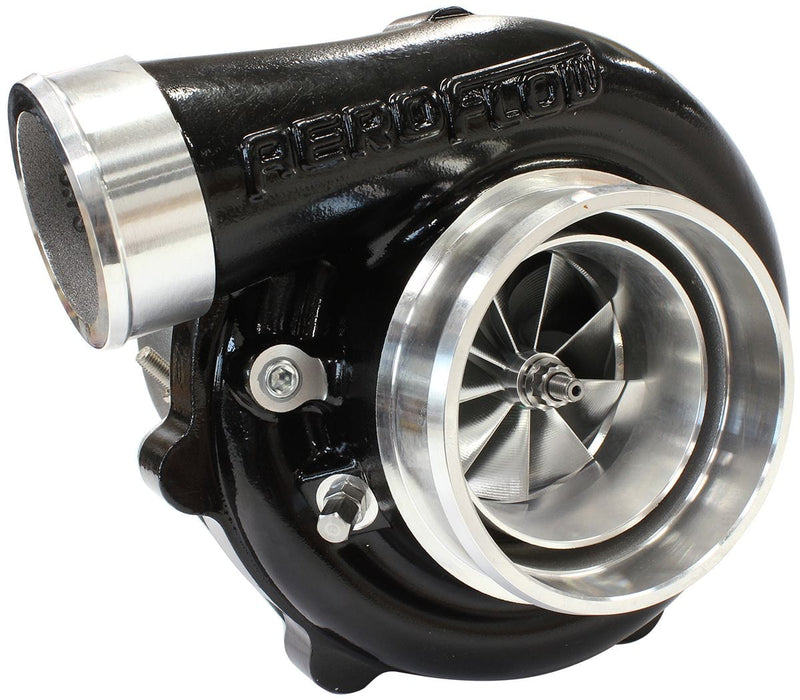 Aeroflow Performance External Wastegate, V-Band Inlet & Exhaust Flanges BOOSTED 6862 .83 Reverse Rotation Turbocharger 1050HP, Hi Temp Black Finish AF80 Autofit