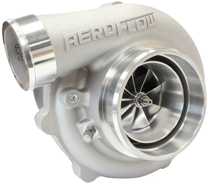 Aeroflow Performance External Wastegate, V-Band Inlet & Exhaust Flanges BOOSTED 6862 .83 Reverse Rotation Turbocharger 1050HP, Natural Cast Finish AF800 Autofit