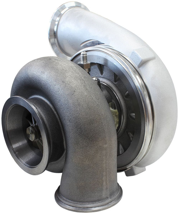 Aeroflow Performance External Wastegate, V-Band Inlet & Exhaust Flanges BOOSTED 7075 V-Band 1.16 Turbocharger 950HP, Natural Cast Finish AF8005-4014 Autofit