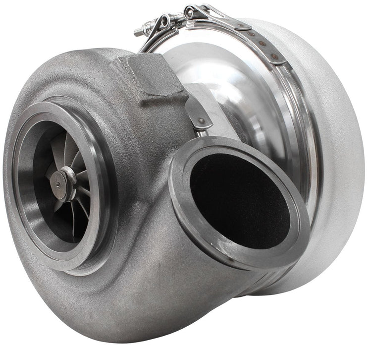 Aeroflow Performance External Wastegate, V-Band Inlet & Exhaust Flanges BOOSTED 7375 1.01 Reverse Rotation Turbocharger 1200HP, Natural Cast Finish AF80 Autofit