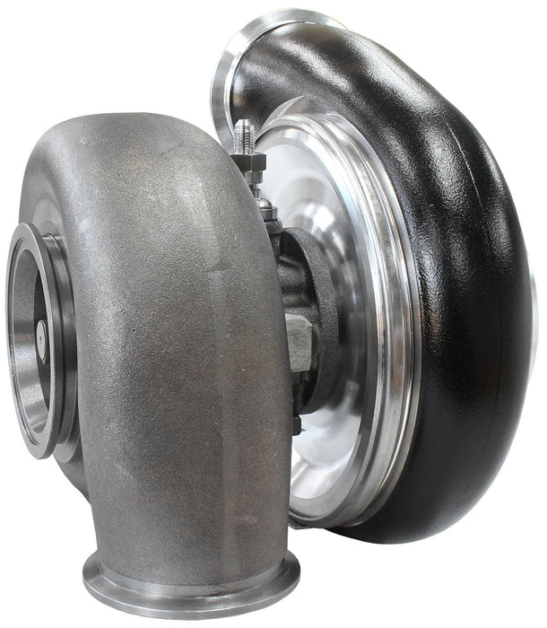 Aeroflow Performance External Wastegate, V-Band Inlet & Exhaust Flanges BOOSTED 7975 V-Band 1.01 Turbocharger 1450HP, Hi Temp Black Finish AF8005-4010BL Autofit