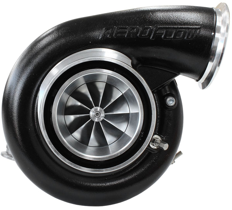 Aeroflow Performance External Wastegate, V-Band Inlet & Exhaust Flanges BOOSTED 7975 V-Band 1.28 Turbocharger 1450HP, Hi Temp Black Finish AF8005-4012BL Autofit