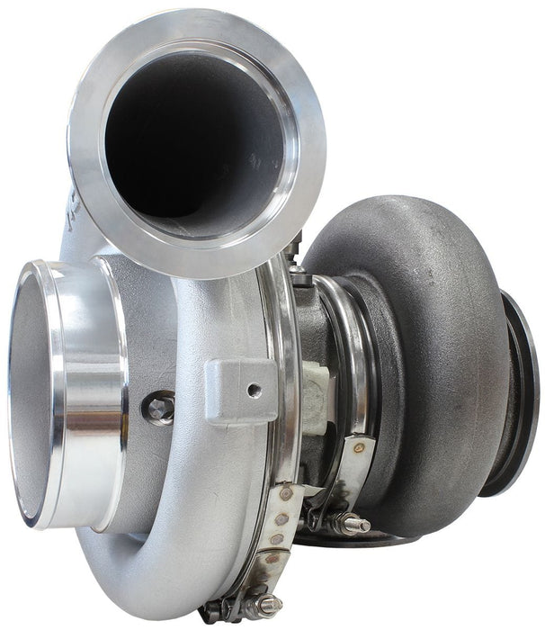 Aeroflow Performance External Wastegate, V-Band Inlet & Exhaust Flanges BOOSTED 8077 V-Band 1.16 Turbocharger 1250HP, Natural Cast Finish AF8005-4015 Autofit
