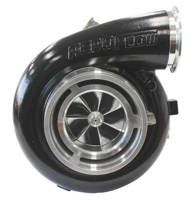 Aeroflow Performance External Wastegate, V-Band Inlet & Exhaust Flanges BOOSTED 94102 V-Band 1.22 Turbocharger 2500HP, Hi Temp Black Finish AF8006-6020B Autofit