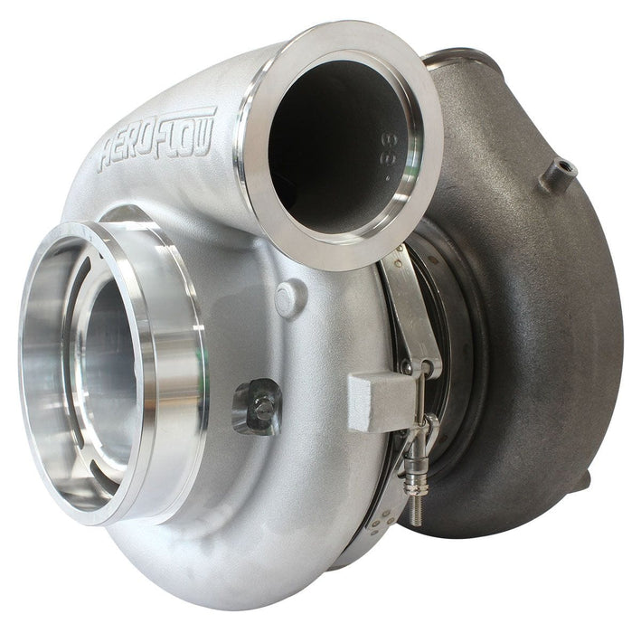 Aeroflow Performance External Wastegate, V-Band Inlet & Exhaust Flanges BOOSTED 94102 V-Band 1.22 Turbocharger 2500HP, Natural Cast Finish AF8006-6020 Autofit