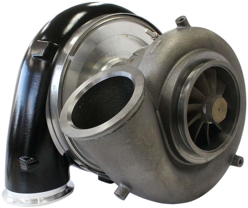 Aeroflow Performance External Wastegate, V-Band Inlet & Exhaust Flanges BOOSTED 98102 V-Band 1.22 Turbocharger 2500HP, Hi Temp Black Finish AF8006-6021B Autofit