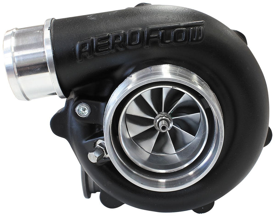 Aeroflow Performance External Wastegate, V-Band Inlet & Exhaust Flanges BOOSTED B5455 1.21 Reverse Rotation Turbocharger 660HP, Hi Temp Black Finish AF8 Autofit