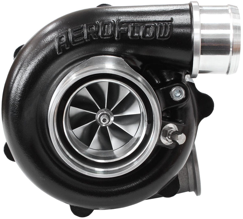Aeroflow Performance External Wastegate, V-Band Inlet & Exhaust Flanges BOOSTED B5455 1.21 Turbocharger 660HP, Hi Temp Black Finish AF8005-3042BLK Autofit
