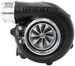 Aeroflow Performance External Wastegate, V-Band Inlet & Exhaust Flanges BOOSTED B5455 .83 Reverse Rotation Turbocharger 660HP, Hi Temp Black Finish AF80 Autofit