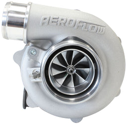 Aeroflow Performance External Wastegate, V-Band Inlet & Exhaust Flanges BOOSTED B5455 .83 Reverse Rotation Turbocharger 660HP, Natural Cast Finish AF800 Autofit