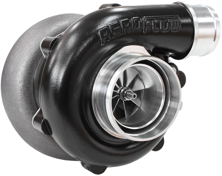 Aeroflow Performance External Wastegate, V-Band Inlet & Exhaust Flanges BOOSTED B5455 .83 Turbocharger 660HP, Hi Temp Black Finish AF8005-3040BLK Autofit