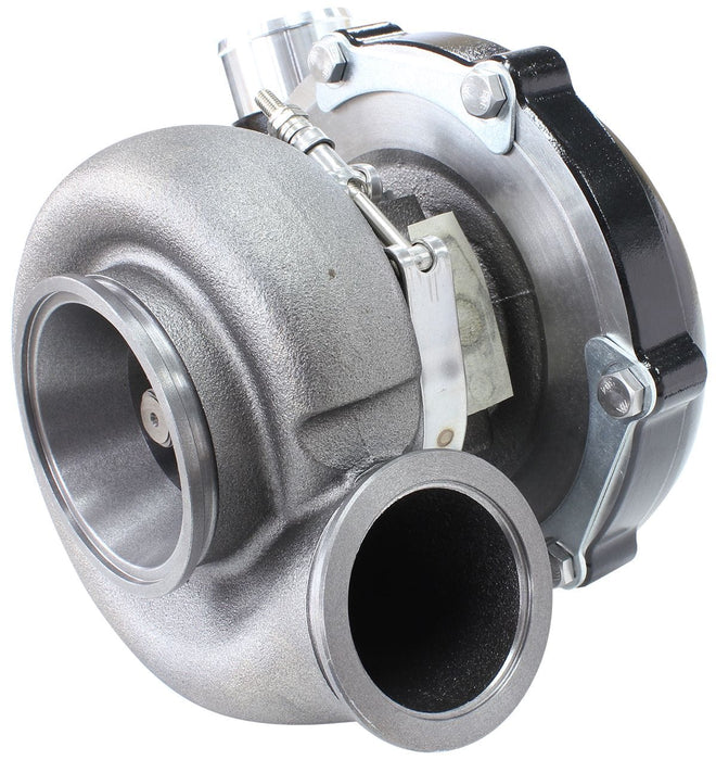 Aeroflow Performance External Wastegate, V-Band Inlet & Exhaust Flanges BOOSTED B5855 1.21 Reverse Rotation Turbocharger 770HP, Hi Temp Black Finish AF8 Autofit