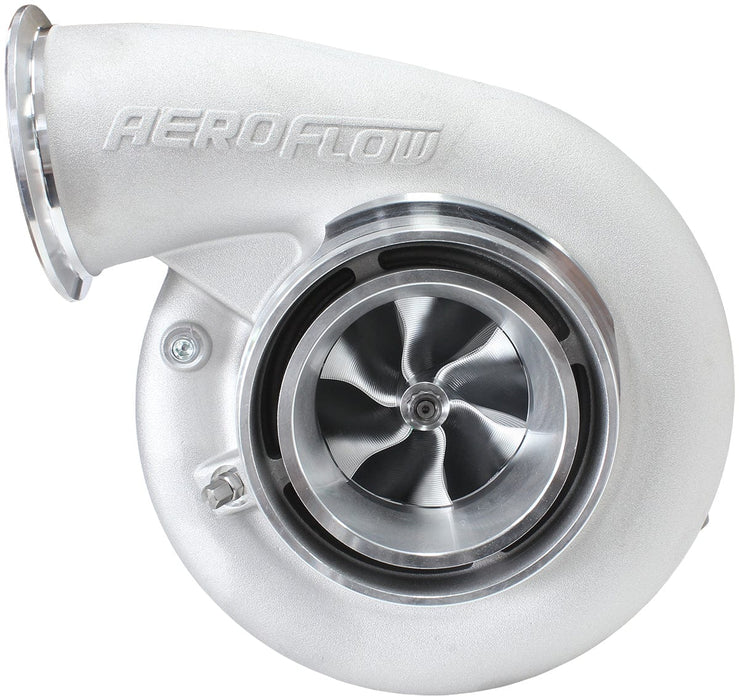 Aeroflow Performance External Wastegate, V-Band Inlet & Exhaust Flanges BOOSTED B7875 1.28 Reverse Rotation Turbocharger 1150HP, Natural Cast Finish AF8 Autofit