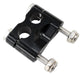 Aeroflow Performance Full Clamp, Black Finish Billet Aluminium Clip Style Dual Cable Mount AF3500-1012 Autofit