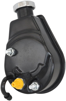 Aeroflow Performance GM Saginaw Pump with No Pulley Saginaw Power Steering Pump - Black Finish AF83-1000BLK Autofit