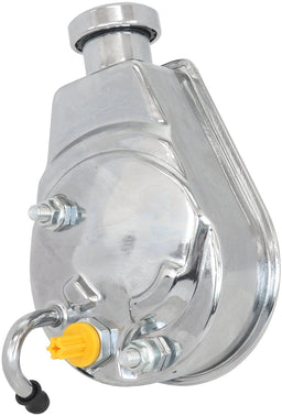 Aeroflow Performance GM Saginaw Pump with No Pulley Saginaw Power Steering Pump - Chrome Finish AF83-1000 Autofit