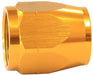 Aeroflow Performance Gold Finish. Suits 500, 550 and 880 Series Hose Ends Cutter Style Hose End Socket -16AN AF559-16DCG Autofit