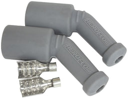 Aeroflow Performance Grey, 2 pack Xpro Silicone 45° GM LS Coil Boots & Terminals AF4530-3304 Autofit