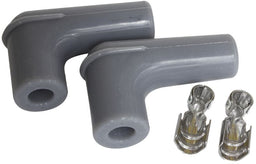 Aeroflow Performance Grey, 2 pack Xpro Silicone 90° Spark Plug Boots & Terminals AF4530-3311 Autofit