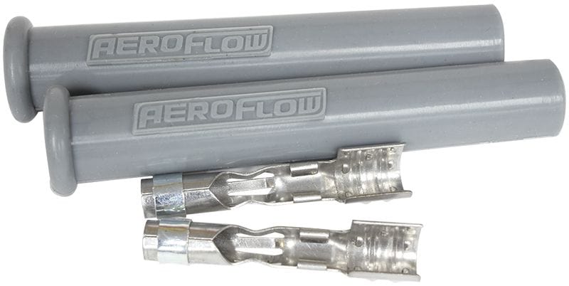 Aeroflow Performance Grey, 2 pack Xpro Silicone Multi Angle Spark Plug Boots & Terminals AF4530-3301 Autofit