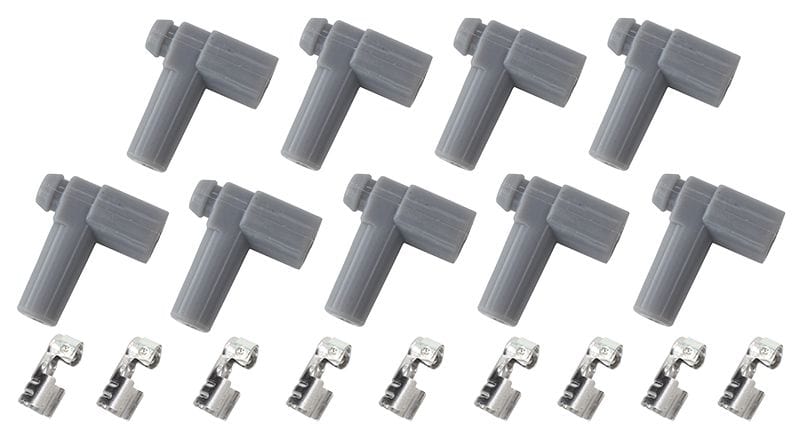 Aeroflow Performance Grey, set of 9 Xpro Silicone 90° HEI Boots & 90° Terminals AF4530-8849 Autofit