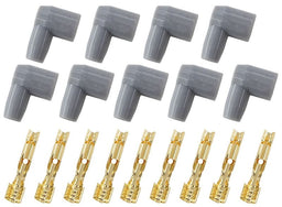 Aeroflow Performance Grey, set of 9 Xpro Silicone 90° Socket Style Distributor/Coil Boots & Terminals AF4530-8851 Autofit