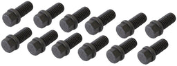 Aeroflow Performance Hex Head, Pack of 12 3/8-16" Header Bolts 1" UHL AF37-1001 Autofit