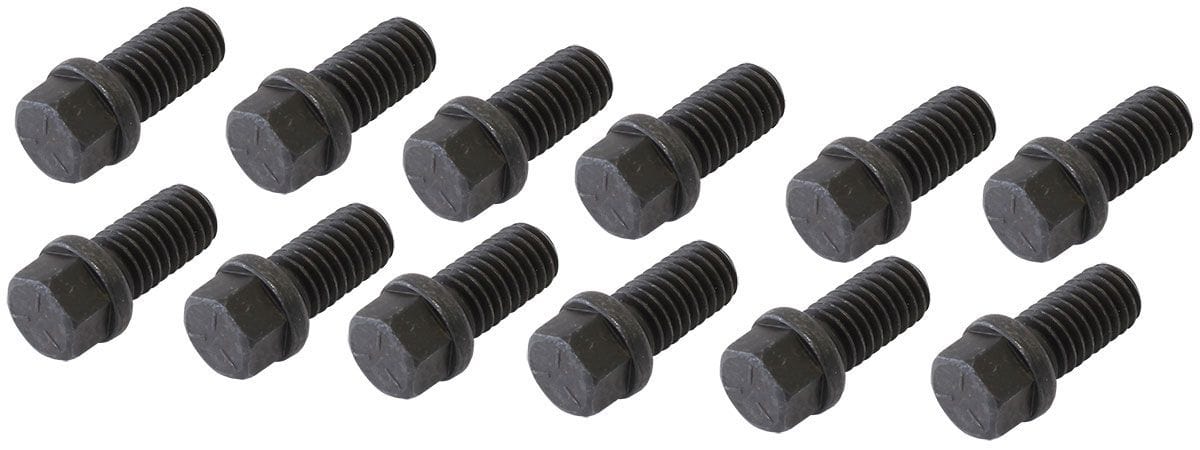 Aeroflow Performance Hex Head, Pack of 12 3/8-16" Header Bolts 3/4" UHL AF37-1000 Autofit