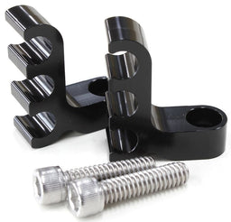 Aeroflow Performance Holds x3 Leads, Mounts to Valve Covers 1/4" Bolt Ignition Lead Separator - Black (Pair) AF64-9703BLK Autofit