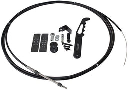 Aeroflow Performance Includes Black Handle & Black Accessories Parachute Release Cable Kit AF80-1000BLK Autofit