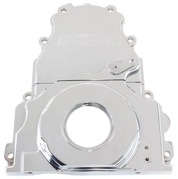 Aeroflow Performance Includes Mounting Hardware and Cam Sensor Plug GM LS 2-Piece Billet Timing Cover - Chrome Finish AF64-4361C Autofit
