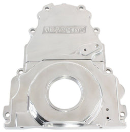 Aeroflow Performance Includes Mounting Hardware and Cam Sensor Plug GM LS 2-Piece Billet Timing Cover - Polished Finish AF64-4361P Autofit