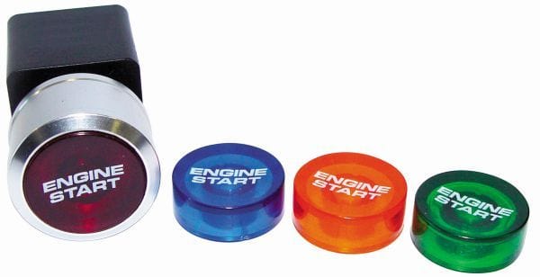 Aeroflow Performance Includes Red, Orange, Blue & Green Button Covers Engine Start Switch AF49-5555 Autofit