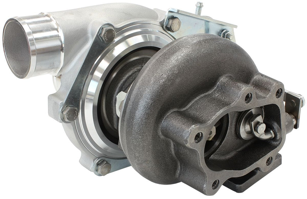 Aeroflow Performance Internal Wastegate, T25 / T28 Inlet Flange, 5-Bolt Exhaust Flange BOOSTED 4647 .86 Turbocharger 475HP, Natural Cast Finish AF8005-2001 Autofit