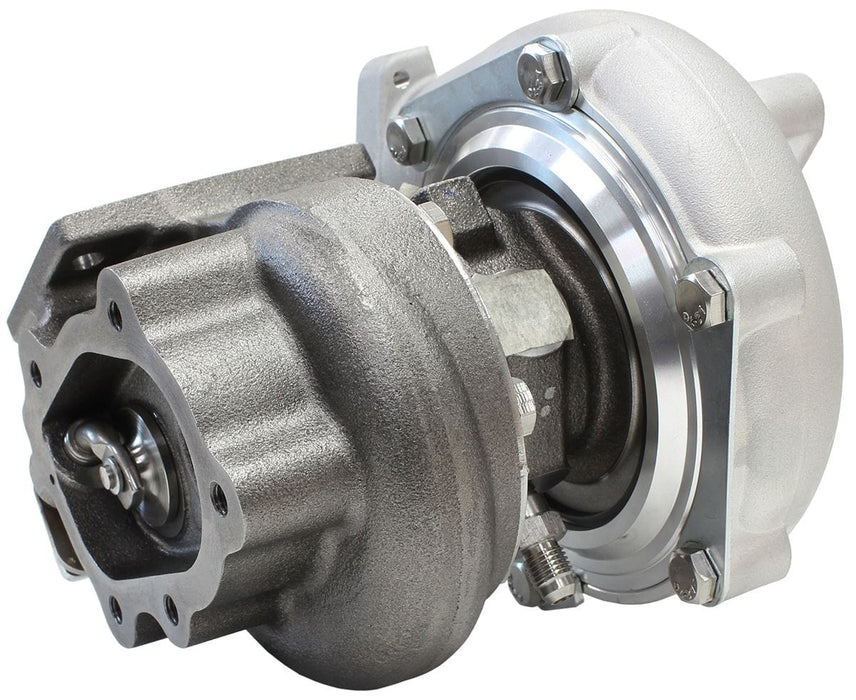 Aeroflow Performance Internal Wastegate, T25 / T28 Inlet Flange, 5-Bolt Exhaust Flange BOOSTED 5447 NISSAN .64 Turbocharger 525HP, Natural Cast Finish AF8005-2007 Autofit
