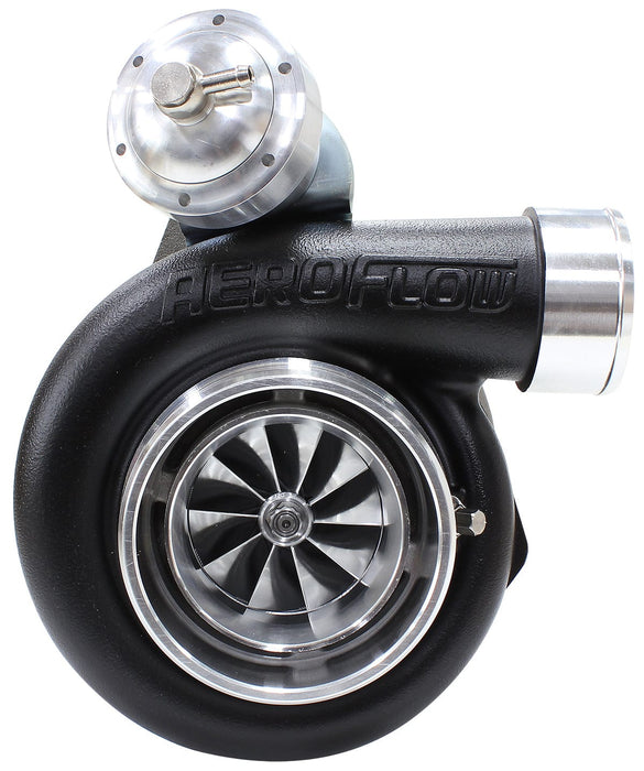 Aeroflow Performance Internal Wastegate, T3 Inlet Flange, BA-BF XR6 5-Bolt Exhaust Flange BOOSTED 6662 XR6 1.06 Turbocharger 825HP, Hi Temp Black Finish AF8005-3014BLK Autofit