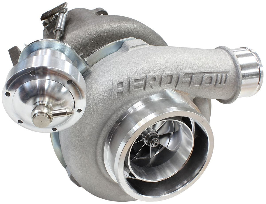 Aeroflow Performance Internal Wastegate, T3 Inlet Flange, FG XR6 5-Bolt Exhaust Flange BOOSTED 5862 XR6 1.06 Turbocharger 750HP, Natural Cast Finish AF8005-3013 Autofit