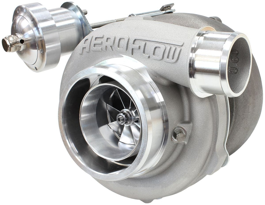 Aeroflow Performance Internal Wastegate, T3 Inlet Flange, FG XR6 5-Bolt Exhaust Flange BOOSTED 5862 XR6 1.06 Turbocharger 750HP, Natural Cast Finish AF8005-3013 Autofit