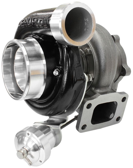 Aeroflow Performance Internal Wastegate, T3 Inlet Flange, FG XR6 5-Bolt Exhaust Flange BOOSTED 6762 XR6 1.15 Turbocharger 1000HP, Hi Temp Black Finish AF8005-3028BLK Autofit