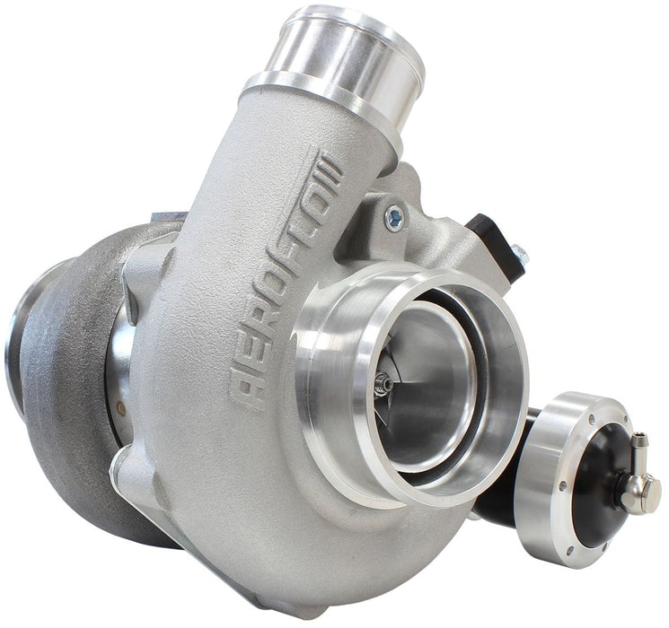 Aeroflow Performance Internal Wastegate, V-Band Inlet & Exhaust Flanges BOOSTED 4849 .72 Turbocharger 550HP, Natural Cast Finish AF8005-2013 Autofit