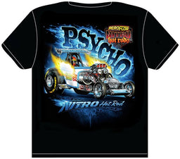 Aeroflow Performance Large Psycho' Nitro Hot Rod T-Shirt RTPSYCHO-LARGE Autofit