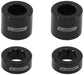 Aeroflow Performance M10 (3/8") 4-Pack Billet Aluminium Bolt Spacers, Black AF64-4377BLK Autofit