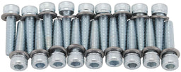 Aeroflow Performance M6 Steel Bolts, Pack of 16. GM 6L80 Transmission Oil Pan Bolt Kit AF82-2073 Autofit