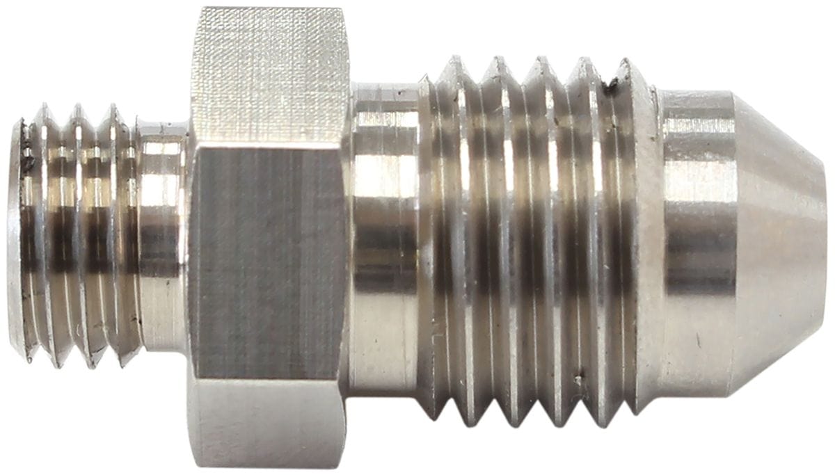 Aeroflow Performance M8 to -4AN Suit Aeroflow 38mm & 44mm Wastegate's (Each) Wastegate Water Fitting AF9552-1201 Autofit